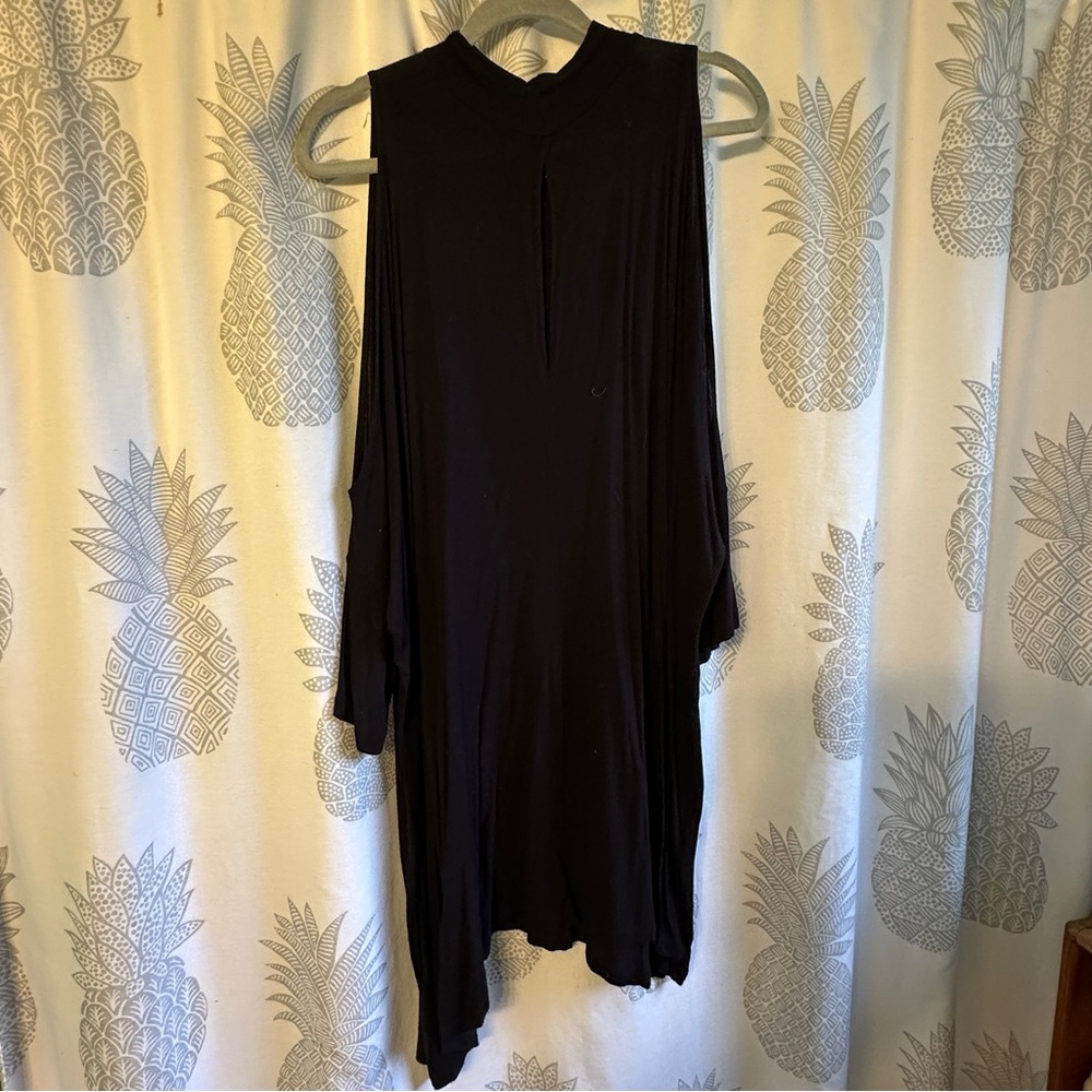 ASOS Cold-Shoulder High Neck Tunic/Dress